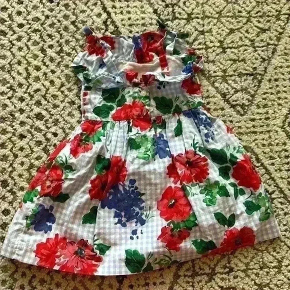 Janie and Jack dress size 6-12 months - Picture 2 of 3